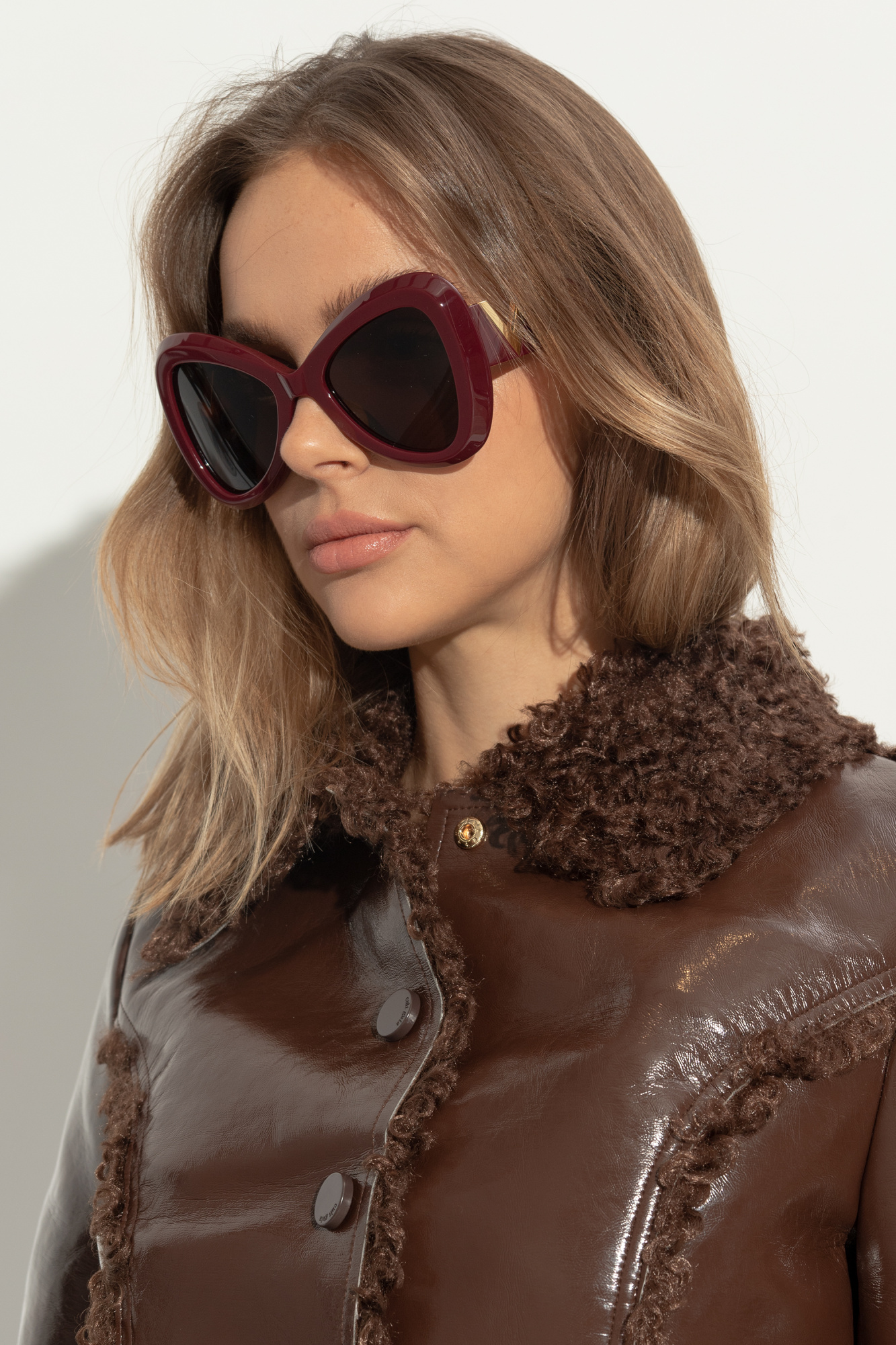 サングラス VALENTINO Woman Sunglasses Brown VLS-179 NULL Valentino Eyewear Sunglasses | Women's Accessories | Vitkac